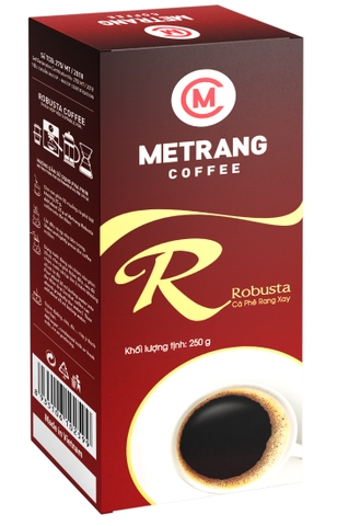 Cà phê bột hút chân không Robusta (Robusta Vacuum Ground Coffee)
