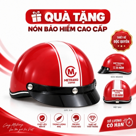NÓN BẢO HIỂM MÊ TRANG – QUÀ TẶNG KHUYẾN MÃI