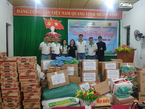 Hoạt động thiện nguyện tại xã Phú Sơn của ViLaTha Travel