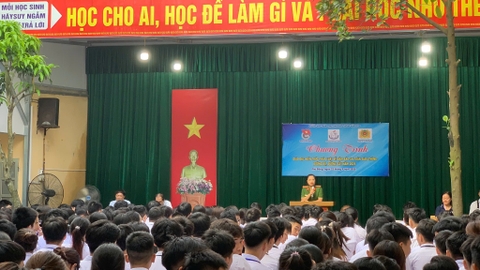 CHUYÊN ĐỀ GIÁO DỤC AN TOÀN GIAO THÔNG CHO HỌC SINH TRƯỜNG THPT BẮC ĐUỐNG 🚸