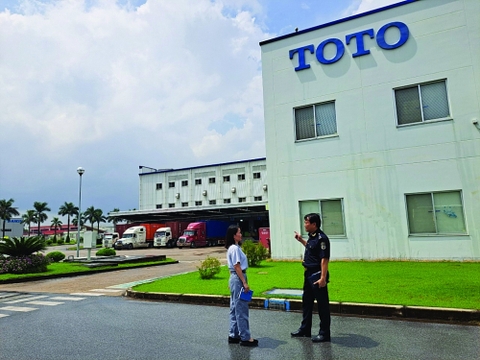 Nẹp vát góc bê tông T30 cung cấp cho dự án xây dựng nhà máy Toto giai đoạn II tại tỉnh Hưng Yên