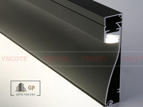 Nẹp len chân tường có đèn led CT-80