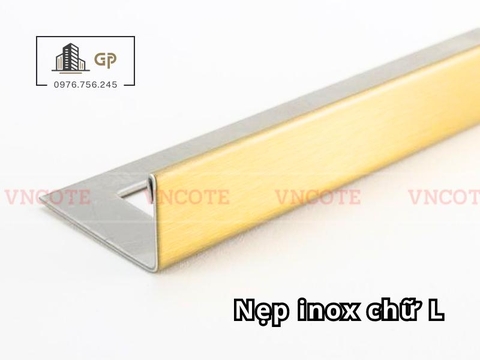 Nẹp inox bo góc ốp gạch SAE-10-VB