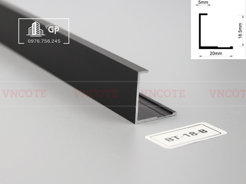 Nẹp nhôm kết thúc BT-18-B