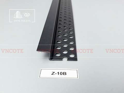 Nẹp khe co giãn tường trần thạch cao Z-10B