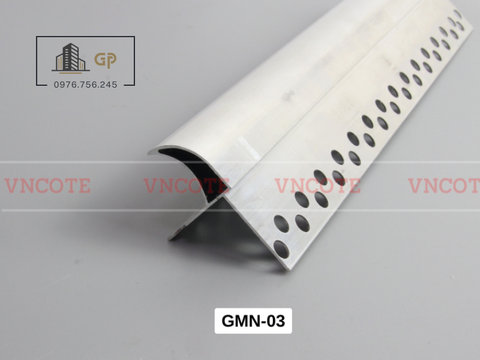 Nẹp nhôm ngắt nước mưa ban công, mái hiên