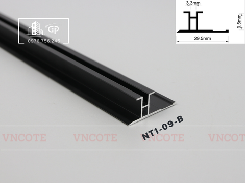 Nẹp nối tấm có rãnh NT1-09-B