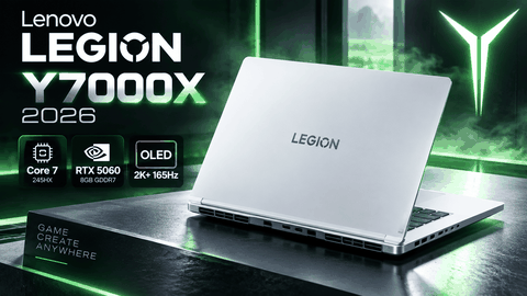 Review đánh giá laptop gaming Lenovo Legion Y7000X 2026 – Core 7-245HX, RTX 5060, màn hình OLED 2K+ 165Hz