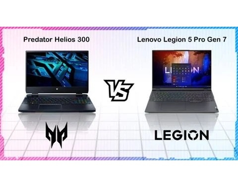 So sánh Acer Helios 300 2022 vs Lenovo Legion 5 Pro 2022 16IAH7H
