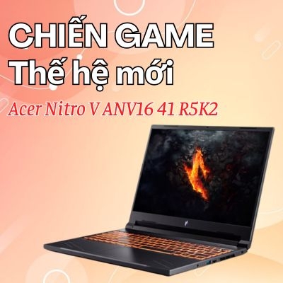 Đánh giá review Acer Nitro V ANV16 41 R5K2 - AMD Ryzen 7 8845HS RTX 4060 16 inch FHD+ 165Hz 100% sRGB
