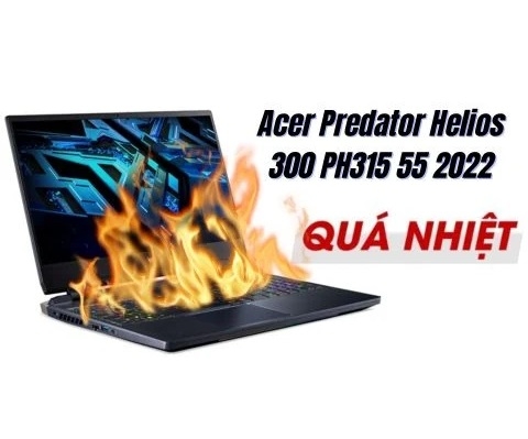 Khắc phục sự cố quá nhiệt trên Acer Predator Helios 300 2022