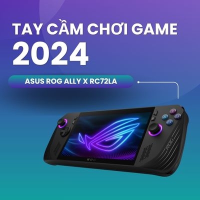 Đánh giá review Asus ROG Ally X RC72LA - AMD Ryzen Z1 Extreme 7inch FHD 120Hz