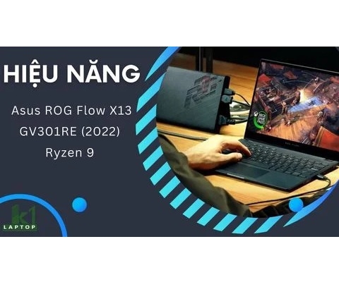 Đánh giá hiệu năng Asus ROG Flow X13 GV301RE (2022) Ryzen 9