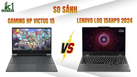 So sánh HP Victus 15 Ryzen 7 7445HS vs Lenovo LOQ 15AHP9 2024 – Cùng RTX 4050, khác biệt nằm ở đâu?