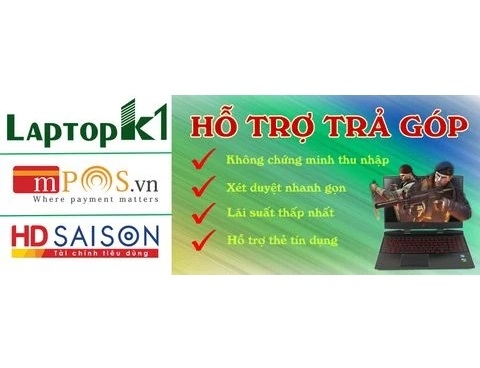 Chương trình mua hàng trả góp tại Laptop K1