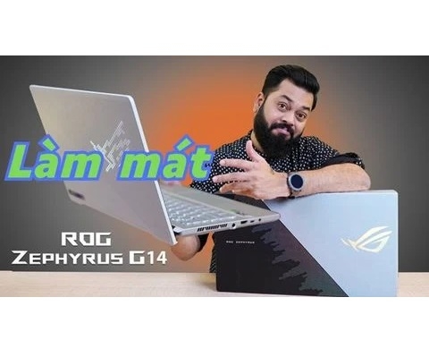 Cách làm mát laptop Asus ROG Zephyrus G14