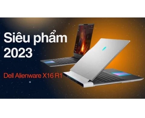 Đánh giá laptop Dell Alienware X16 2023 - Core i7 13700H RTX 4070 16 inch QHD+ 240Hz