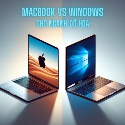 Nên mua Macbook hay laptop Windows để làm đồ họa?
