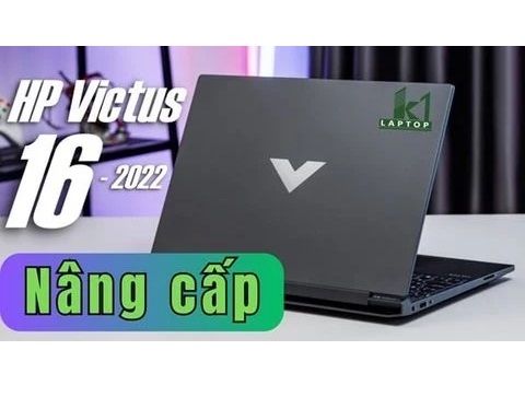 Cách nâng cấp ram và ổ cứng laptop HP Victus 16 2022