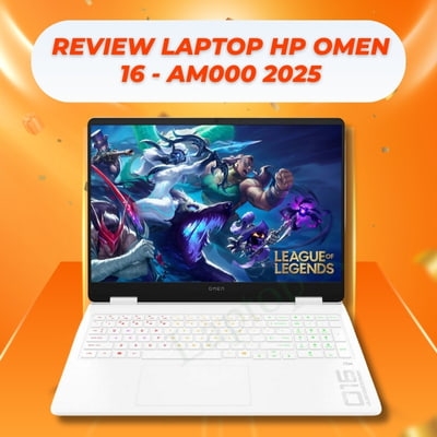 Đánh giá review laptop HP OMEN 16 - am000 2025 - Intel Core Ultra 5 225H Nvidia RTX4050 16inch FHD+ 165Hz