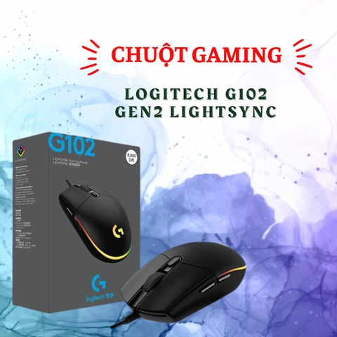 Đánh giá review chuột Logitech G102 Gen2 LightSync