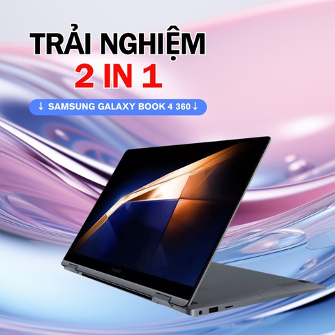 Đánh giá review Samsung Galaxy Book 4 360 2 in 1 - Core 7 15.6inch FHD Amoled Touch