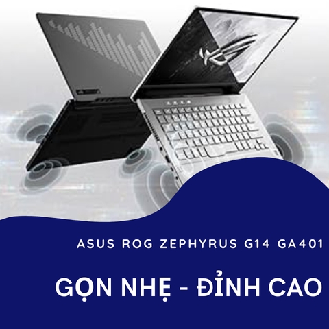 Đánh giá review laptop Asus ROG Zephyrus G14 GA401 White Anime Matrix Led - Ryzen 9 5900HS RTX 3060 14 inch 2K 120Hz 100 DCI-P3