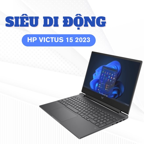 Đánh giá review laptop HP Victus 15 2023 - Core i7 12650H RTX 4050 FHD 144Hz