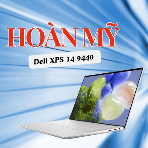 Đánh giá review laptop Dell XPS 14 9440 - Intel Core Ultra 7 155H 14.5 inch FHD+ IPS