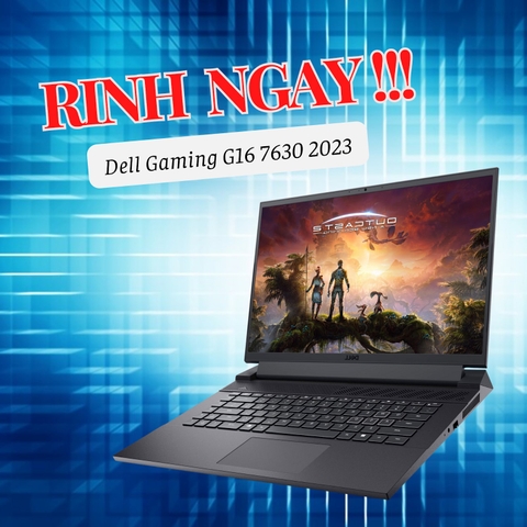 Đánh giá review laptop Dell Gaming G16 7630 2023 - Core i9 13900HX RTX 4060 16 inch QHD+ 240HZ