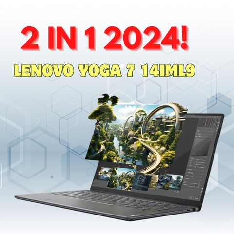 Đánh giá review laptop Lenovo Yoga 7 2 in 1 14IML9 - Intel Core Ultra 5 125U 14
