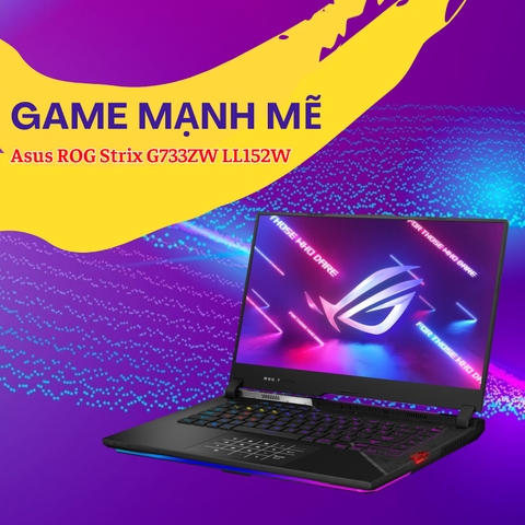 Đánh giá review laptop gaming Asus ROG Strix G733ZW LL152W - i9 12900H RTX 3070Ti 17.3inch 2K 240Hz