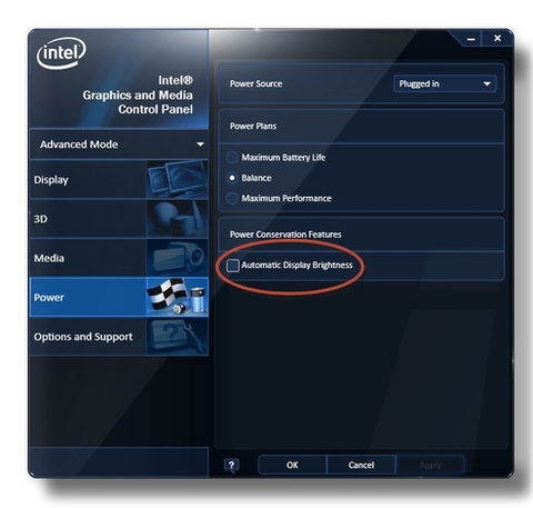Hướng dẫn tắt tự chỉnh sáng tối màn hình trên Windows 10