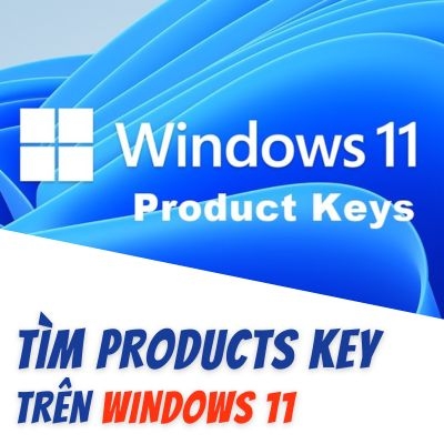 Hướng dẫn cách tìm lại Products Key trên Windows 11