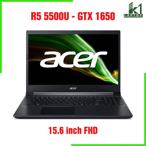 Laptop Gaming Acer Aspire 7 A715-42G - AMD Ryzen 5 5500U GTX 1650 15.6inch FHD
