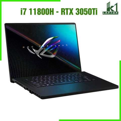 Laptop Gaming Asus ROG Zephyrus M16 GU603 - Core i7 11800H RTX 3050Ti 144Hz 100% sRGB