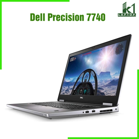 Laptop Workstation Dell Precision 7740 - Intel Core i7 Xeon Quadro RTX 17.3 inch FHD