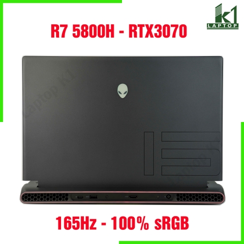 Laptop Gaming Dell Alienware M15 R5 - AMD Ryzen 7 5800H RTX3070 15.6 inch FHD 165Hz