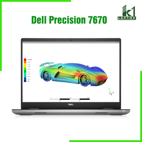 Laptop workstation Dell Precision 7670 - Core i7 12850HX Quadro RTX A2000 FHD+