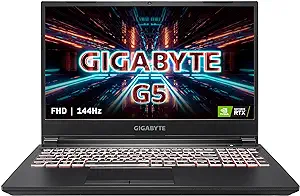Laptop Gaming Gigabyte G5 KC - Core i5 10500H NVIDIA RTX3060 15.6inch FHD 144Hz 100% sRGB