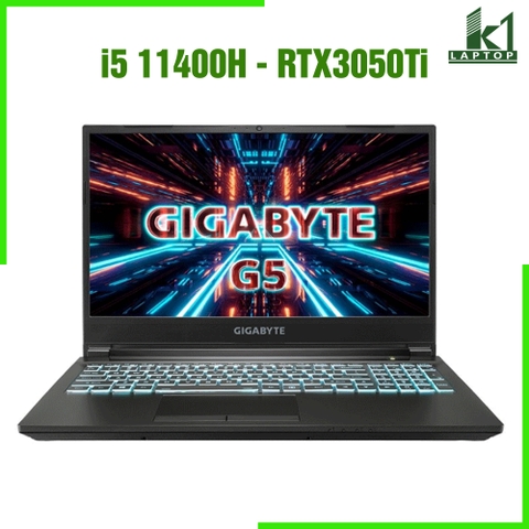 Laptop Gaming Gigabyte G5 MD - Core i5 11400H RTX 3050Ti 15.6 inch 144Hz