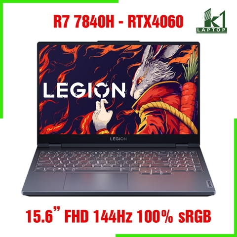 Lenovo Legion 5 R7000 APH9 2023 - Ryzen 7 7840H RAM 16GB SSD 512GB RTX 4060 15.6inch FHD 144Hz