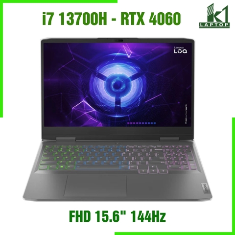 Laptop Gaming Lenovo LOQ 15IRH8 - Core i7 13700H GeForce RTX 4060 FHD 15.6