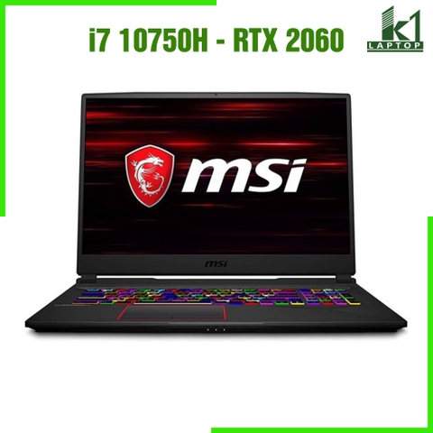 Laptop Gaming MSI GE75 RAIDER 10SE-482 - Core i7 10750H RTX2060