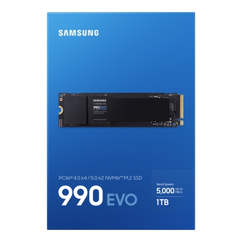 Ổ cứng SSD M2-PCIe 1TB Samsung 990 EVO NVMe 2280