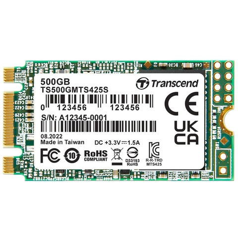 Ổ cứng SSD M2-SATA 500GB Transcend MTS425S 2242