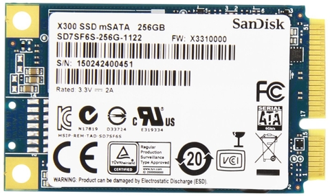 Ổ cứng SSD mSATA 128GB SanDisk X300
