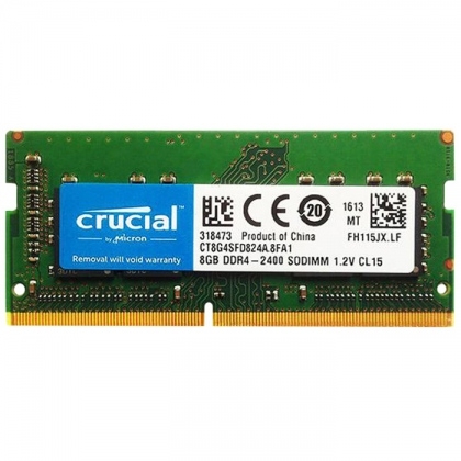 RAM DDR4 Laptop 8GB Crucial 2400Mhz