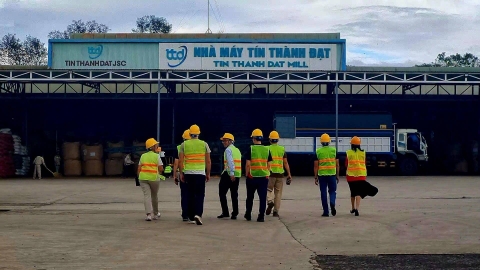 Tín Thành Đạt đón tiếp UCC Coffee: Khẳng định vị thế Robusta Gia Lai