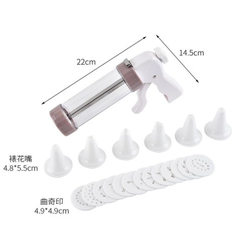 Cookies press nhựa rẻ (bìa cotton mới)